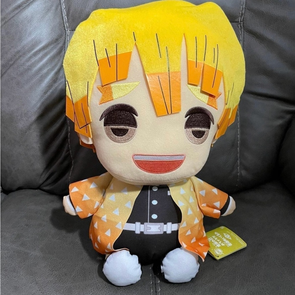Zenitsu Plush Demon Slayer / Kimetsu no Yaiba 14" NWT